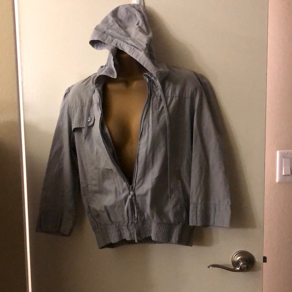 Obey lightweight crop jacket